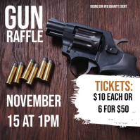 Gun Raffle Event Facebook Story Template | PosterMyWall