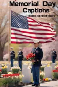Brown Maximalist Happy Memorial Day  Pinterest Graphic template