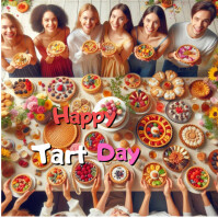 Brown Maximalist Happy Tort Day  Instagram Post template