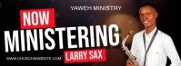 Brown Maximalist Live Worship Experience  Facebook Cover Photo template