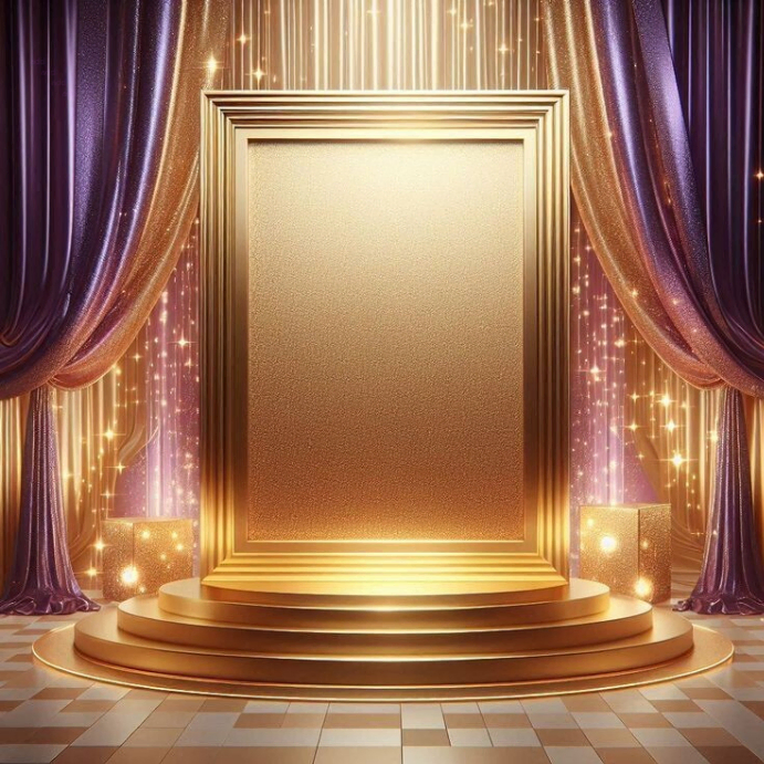Copy of Brown Maximalist luxury event backdrop Instagram Post ...