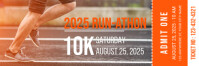 Brown Maximalist Marathon Twitter Banner template