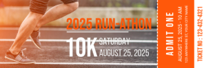 Brown Maximalist Marathon Twitter Banner Twitter-Kopfzeile template