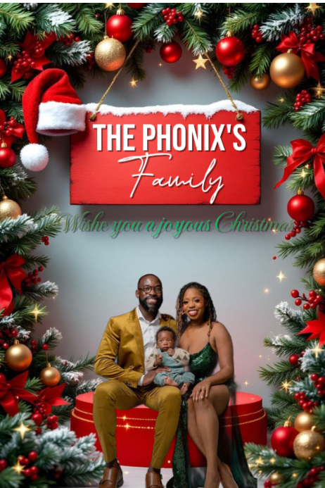 Brown Maximalist Merry Christmas Design Template Poster | PosterMyWall