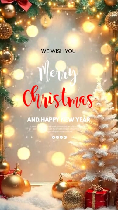 Copy of Brown Maximalist Merry Christmas Instagram Story | PosterMyWall
