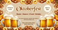 Brown Maximalist Oktoberfest Facebook Event C template
