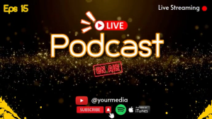 Nero Podcast Live Streaming Tampilan Digital Template