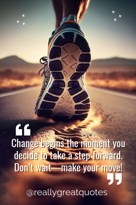 Brown Maximalist Step Forward  Poster template