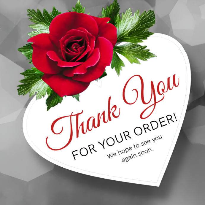 Brown Maximalist Thank You Card Instagram Post Template | PosterMyWall