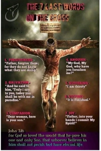 Brown Maximalist The Last Seven Words Of Jesus  Pinterest Graphic Pinterest-Grafik template
