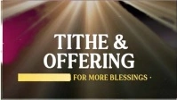 Brown Maximalist Tithe And Offering Make Room For Blessings Youtube Thumbnail template