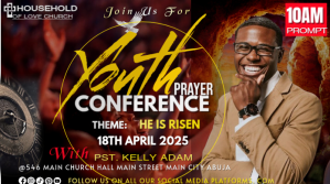 Brown Maximalist Youth Prayer Conference  Twitter Post template