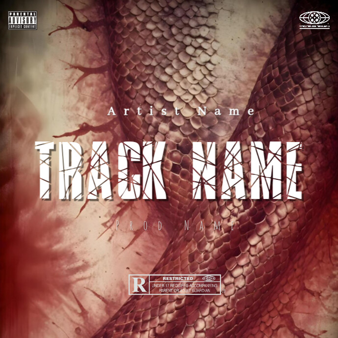 Brown  Mixtape Album Cover Ikhava ye-Albhamu template