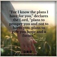 Brown Modern & Minimal Bible Verse Instagram Post template