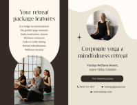 Brown Corporate Yoga Retreat Iflaya Template - Page 4