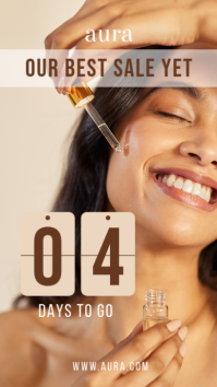 Brown Countdown Sale Instagram-verhaal Template - Page 2