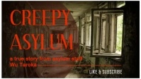 Brown Modern & Minimal Creepy Asylum  Youtube Thumbnail template