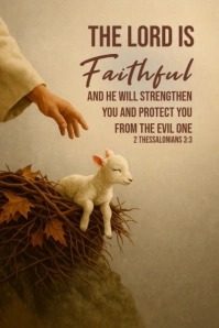 Brown Modern & Minimal Daily Bible Quote Pinterest Graphic template