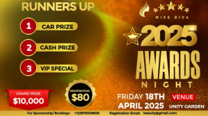 Brown Modern & Minimal Dinner And Awards Night Digital Display (16:9) template