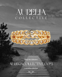 Brown Fine Jewelry Collection Instagram Portrait Template - Page 5