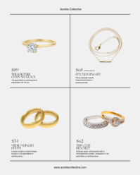 Brown Fine Jewelry Collection Instagram Portrait Template - Page 4