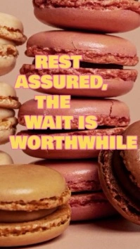 Brown Modern & Minimal Food News And Updates Ekran reklamowy (9:16) template