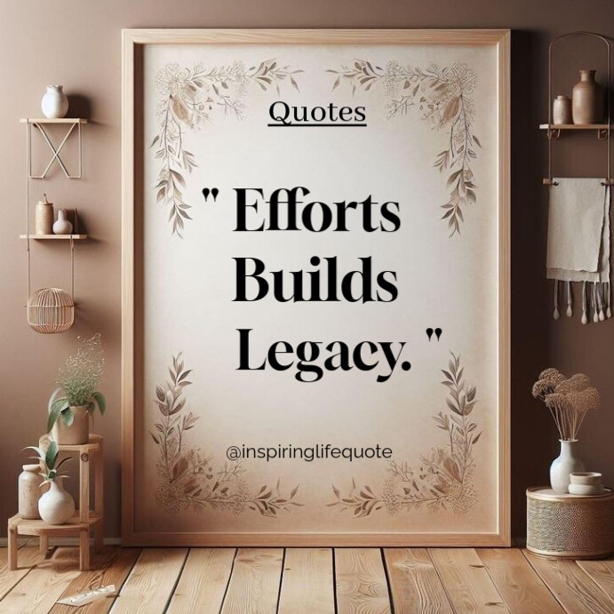 Brown Modern & Minimal Golden Simple Life Quote Design Instagram Post ...