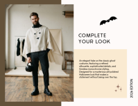 Коричневый Halloween Fashion Collection Løbeseddel Template - Page 4