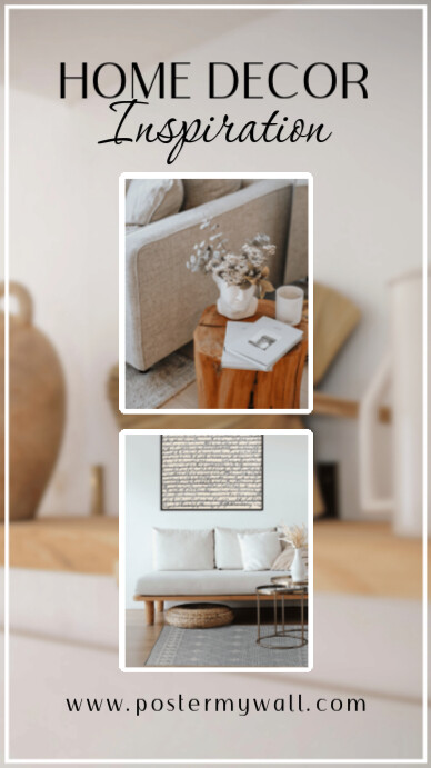 Copy of Brown Modern & Minimal Home Decor Instagram Story | PosterMyWall