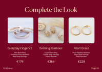 Brown Jewelry Catalog A3 Template - Page 4