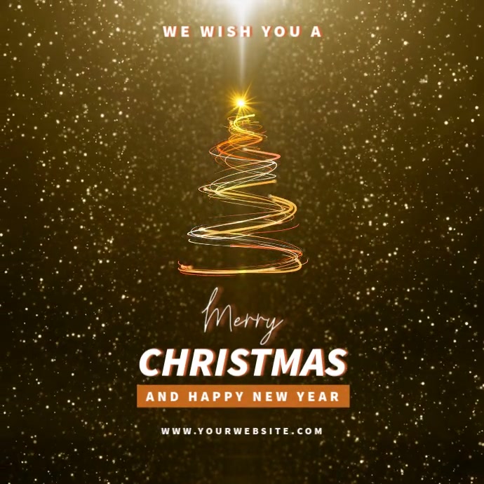 Copy of Brown Modern & Minimal Merry Christmas Pos Instagram | PosterMyWall