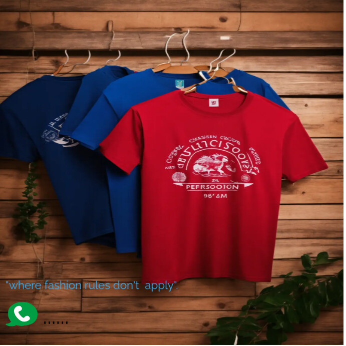 Brown Modern & Minimal Mock Up Tshirt Instagram Post template