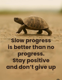 Brown Modern & Minimal Motivational Quote Flyer Volantino (US Letter) template