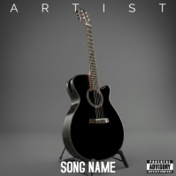 Brown Modern & Minimal Music Album Cover Album Cover template