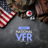 Brown Modern & Minimal National Vfr Day Instagram Post Instagram-bericht template