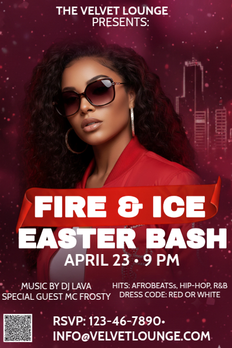 Brown Modern & Minimal Party Bash Event Poster Template | PosterMyWall