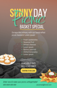 Castanho Picnic Basket Promotion Halv side bred Template