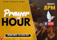 Brown Modern & Minimal Prayer Hour A4 template