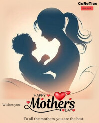 Brun Mother's Day Instagram Portrait Template