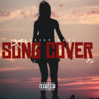 Brown Music Album Cover Albumhoes Template