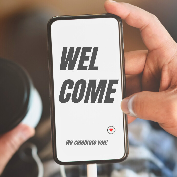 Instagram Welcome Message Examples Copy of Brown Modern & Minimal Welcome Instagram Post | PosterMyWall