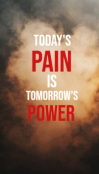 Brown Modern & Minimal Motivational Quotes Business Card template