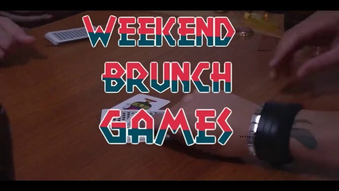 Brown Modern & Minimal Saturday Brunch Gatherings Youtube Thumbnail template