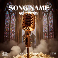 Brown Music motion Album Cover Video template