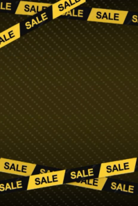 Brown Neon Black Friday Flyer Poster Plakat template