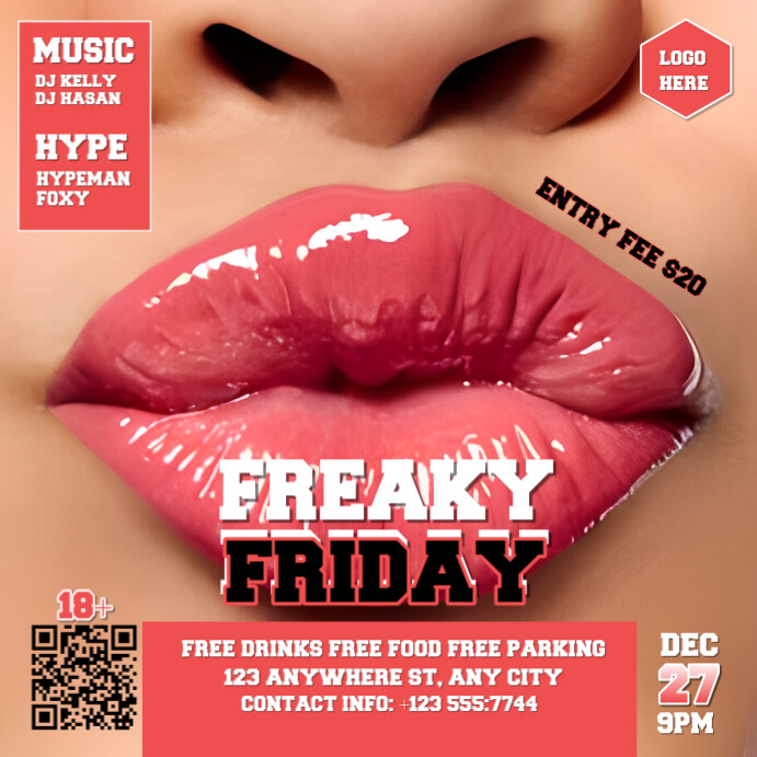 Plantilla de Brown Neon Brown Background Gradient Freaky Friday ...