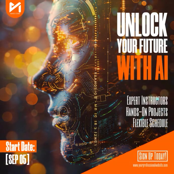 Ai Course Promotion Template | PosterMyWall