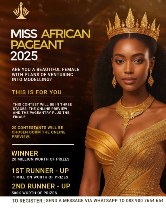 Plantilla de Brown Pastel Beauty Pageant Flyer Template Instagram ...