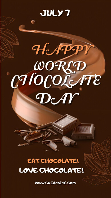 Brown Pastel Brown Background Joyful Happy Wo Digital Display (9:16) template