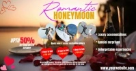 Brown Profesional Romantic Honeymoon Package Gambar Bersama Facebook template